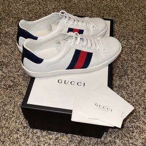 Authentic Gucci Ace Sneakers